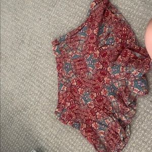 Patterned Shorts/skirt